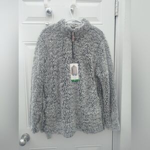 Weatherproof Fuzzy Gray Jacket